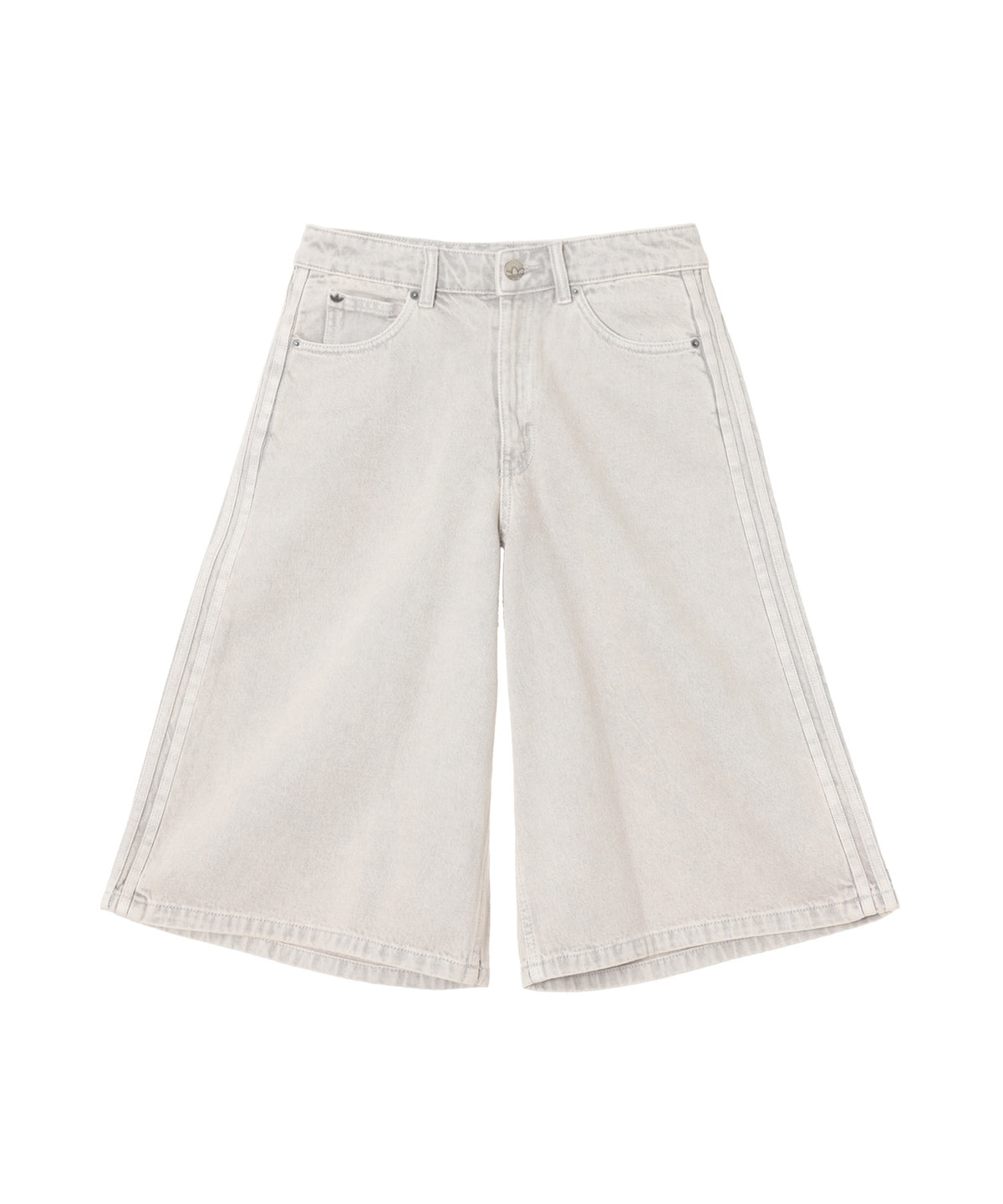 MID RISE DENIM JORTS