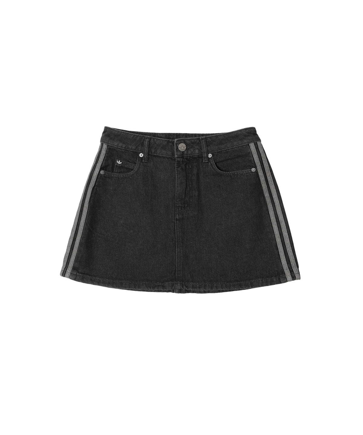 MID RISE DENIM SKIRT
