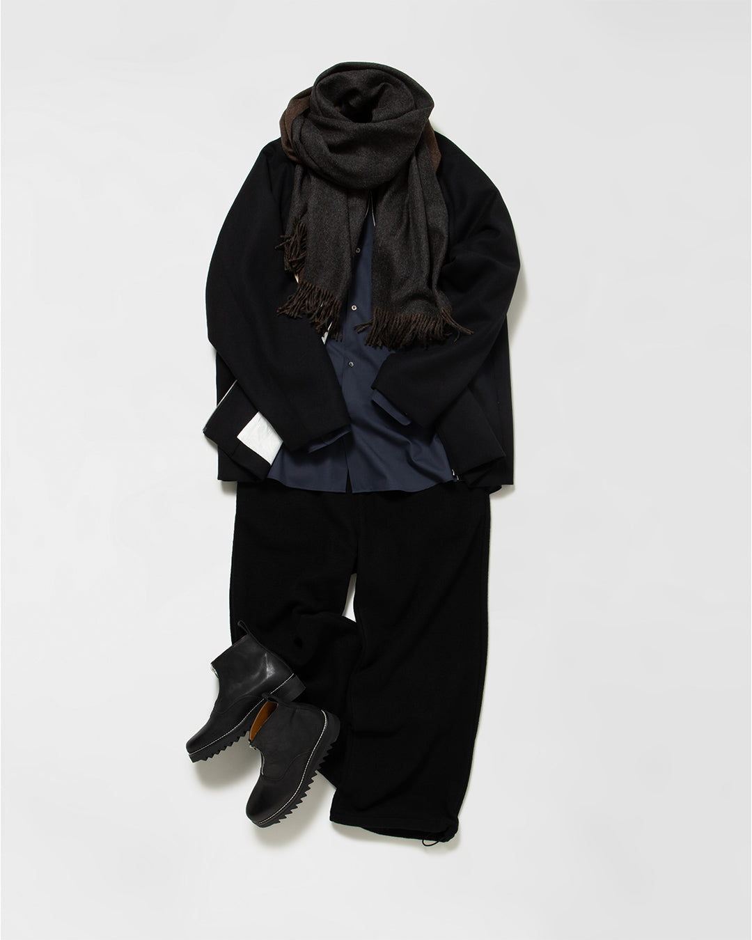 SUPER 160S DOUBLE SAXONY | HARRINGTON JACKET