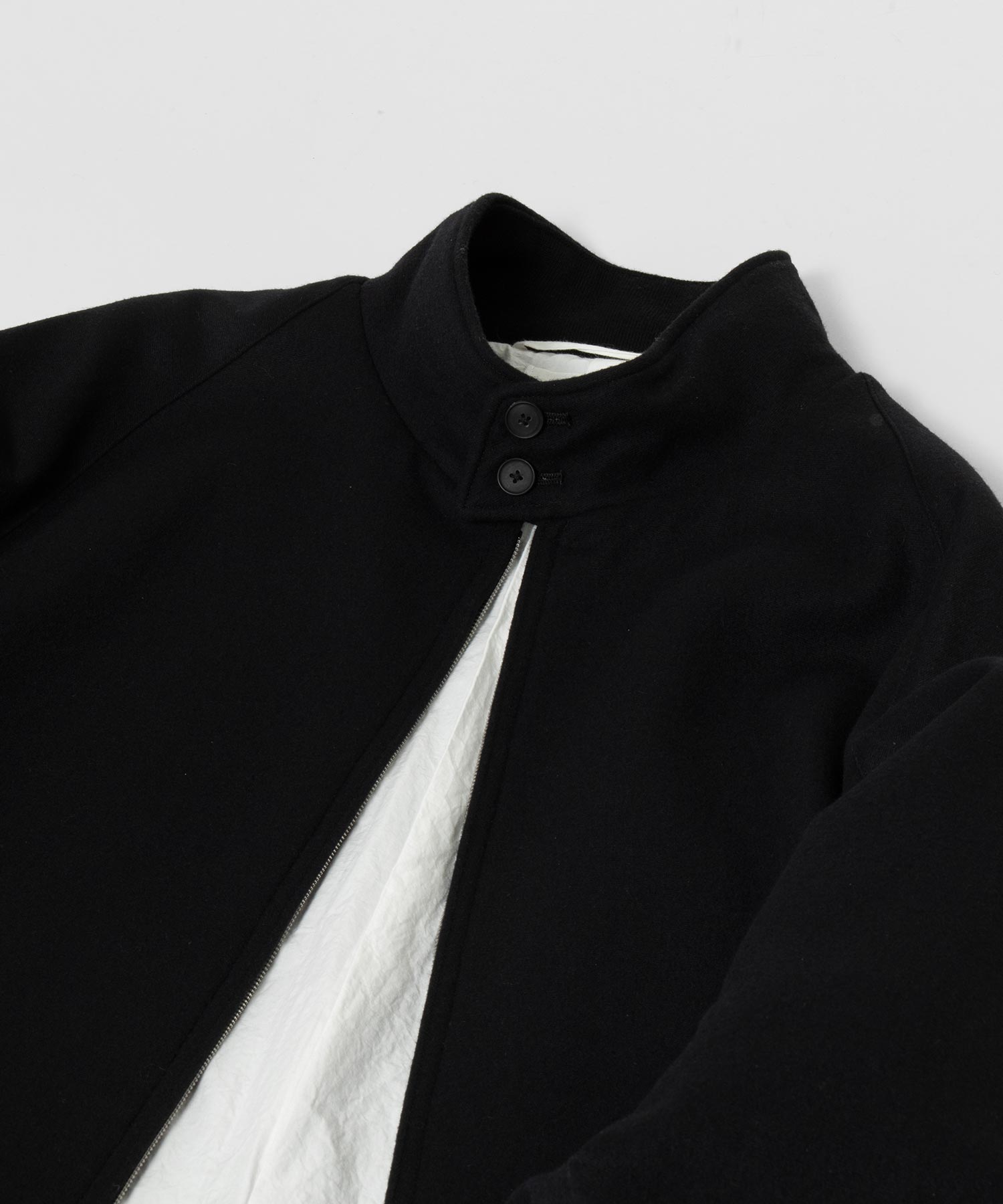 SUPER 160S DOUBLE SAXONY | HARRINGTON JACKET