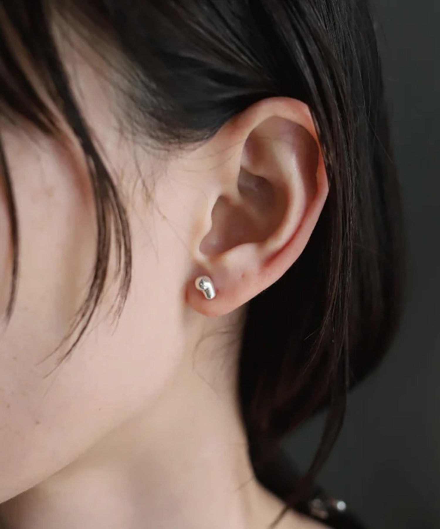 Silver925コンマピアス