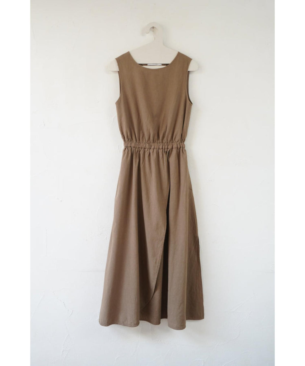 TWILL SLEEVELESS ONE PIECE