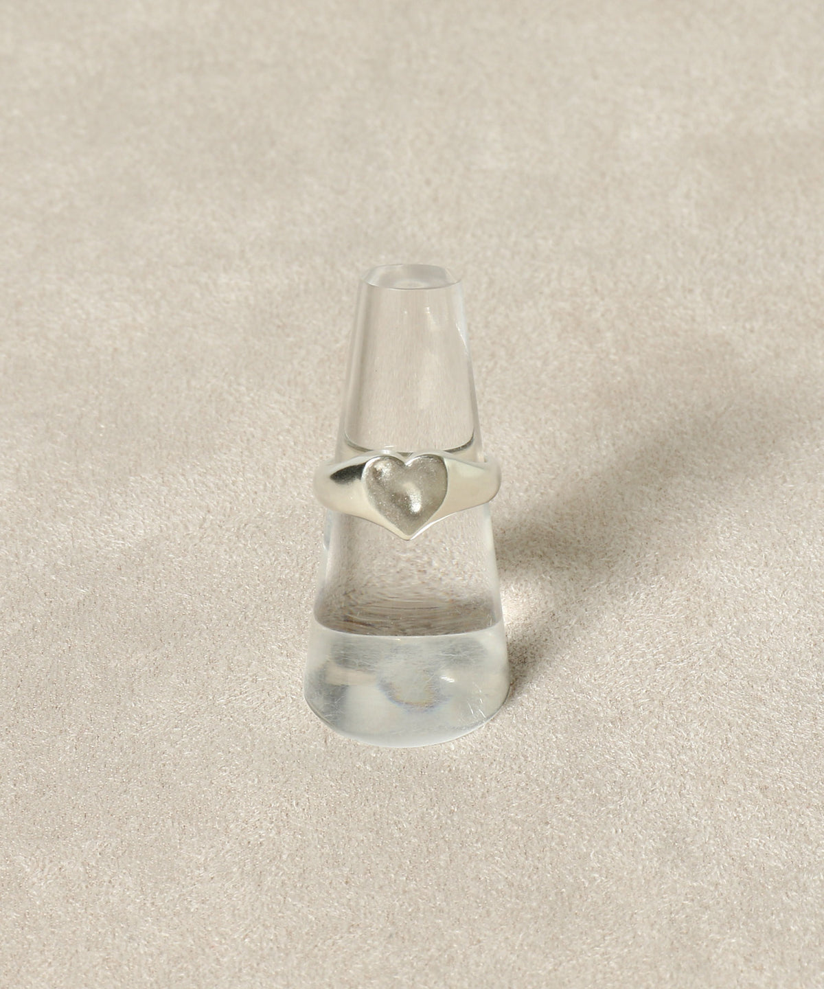 ハートシグネットリング SV