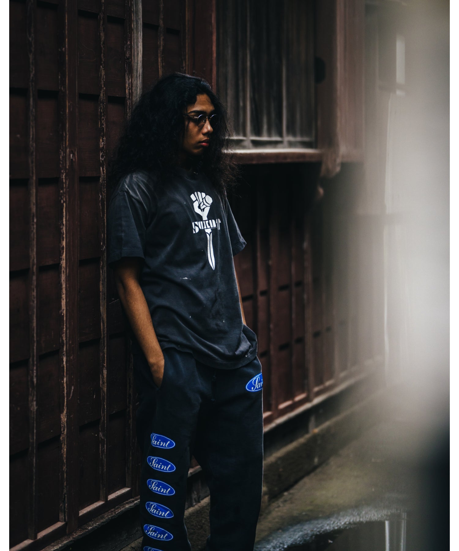 【国内買付】SAINT M××××××/ SS TEE/FIST SAINT Mxxxxxx セイントマイケル エスエスティー/フィスト SM
