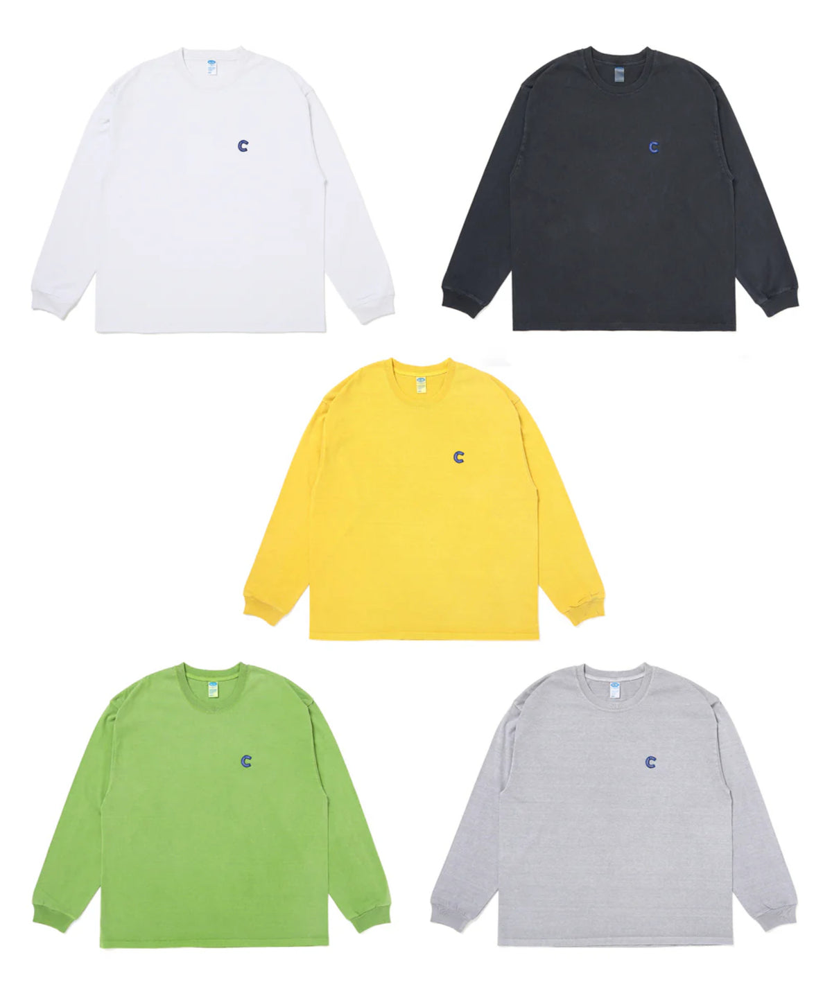 L/S PIGMENT C PATCH TEE