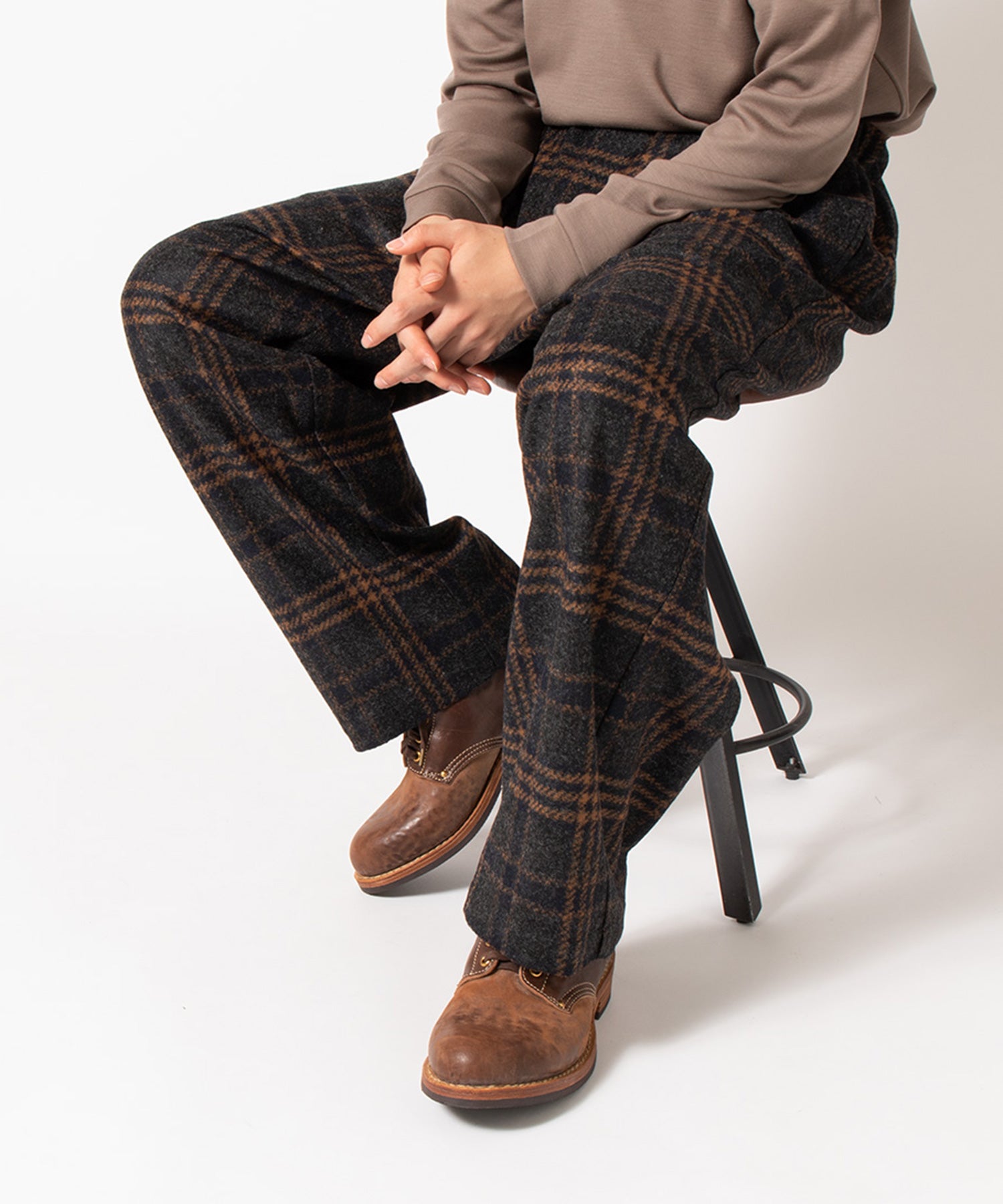 Exclusive Check Pajama Trouser