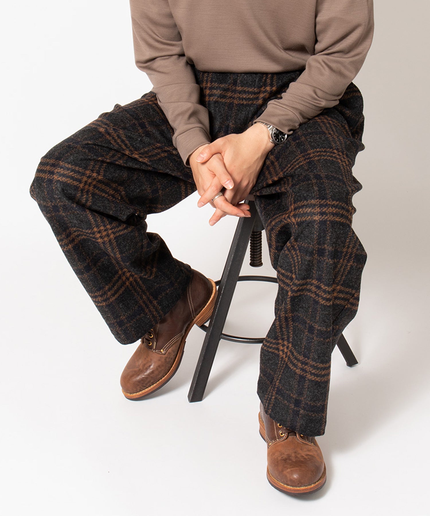 Exclusive Check Pajama Trouser