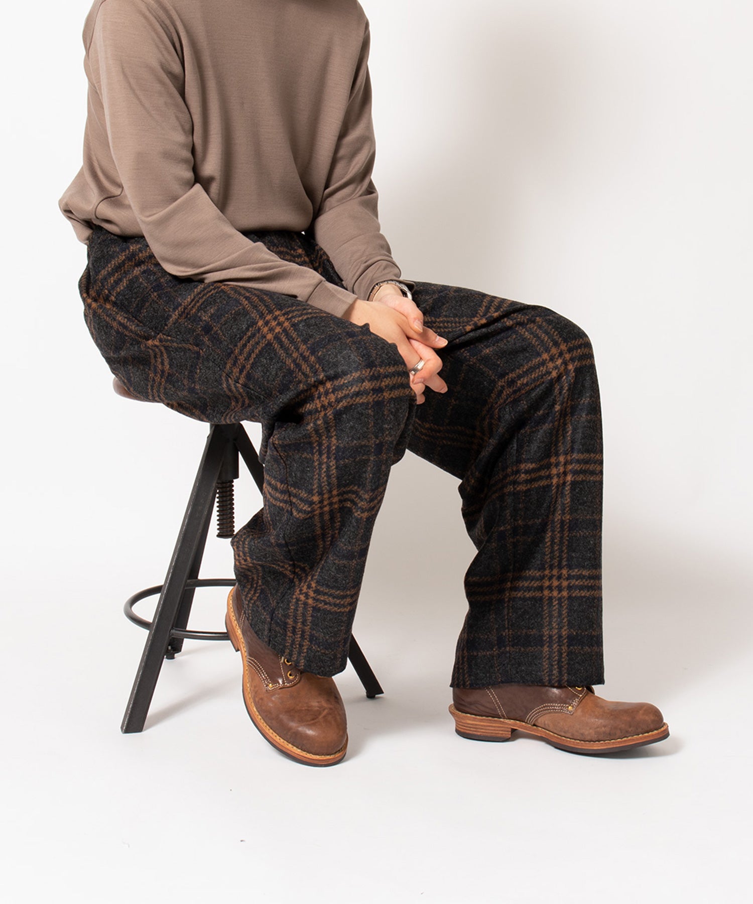 Exclusive Check Pajama Trouser