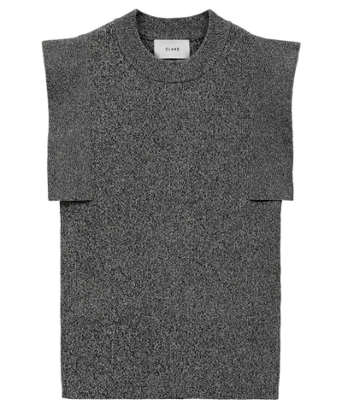 SQUARE SLEEVE KNIT TOPS