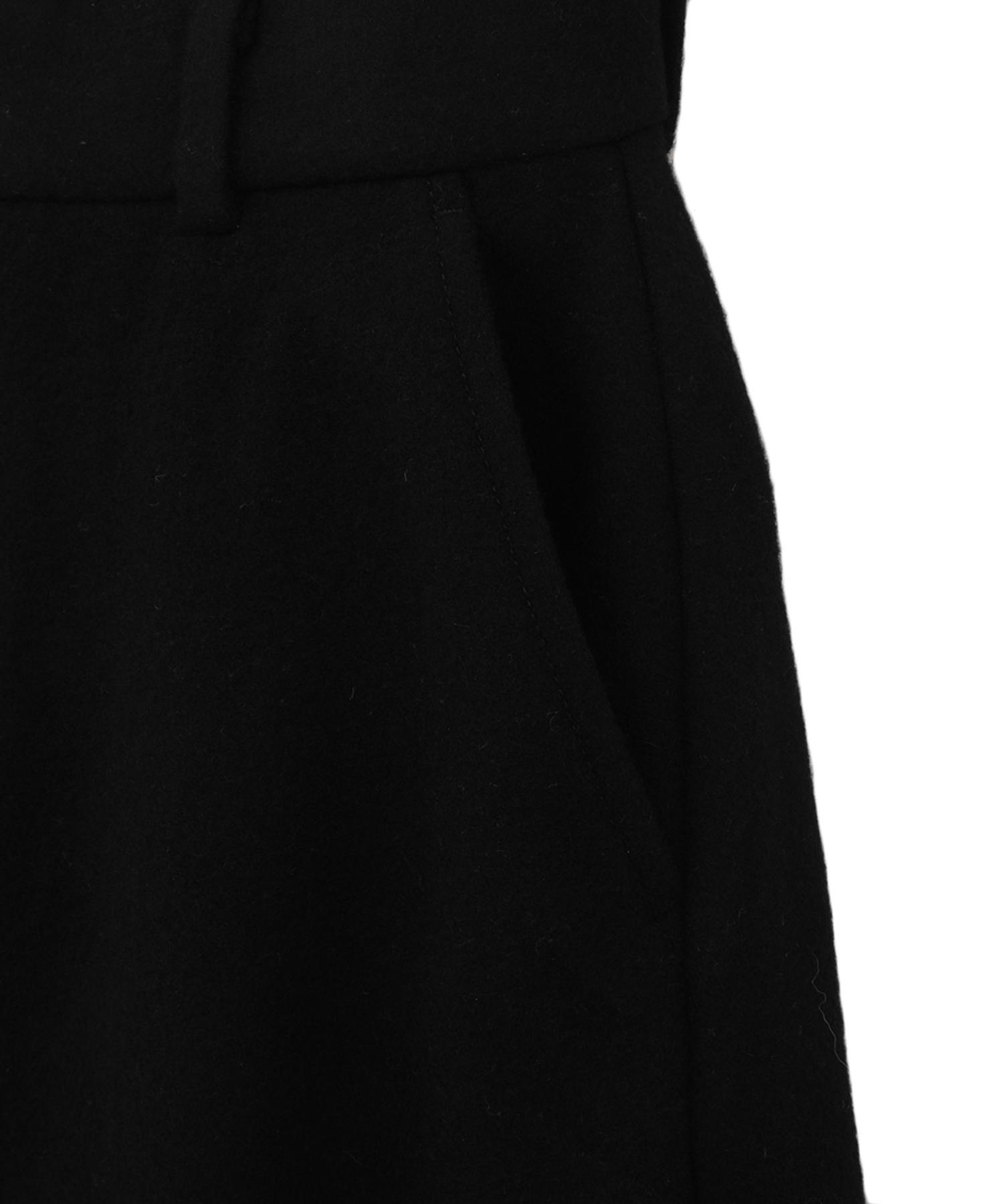 Wool Volume Flare Skirt