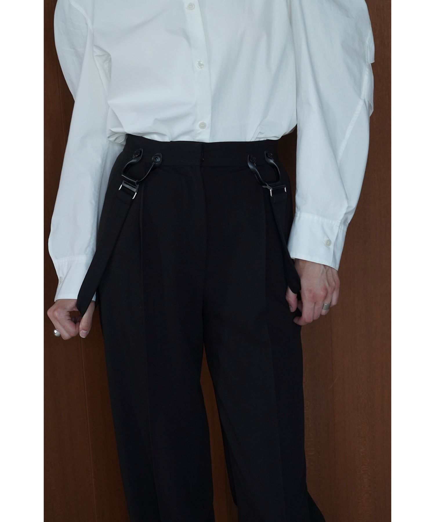 Suspender Wide Pants