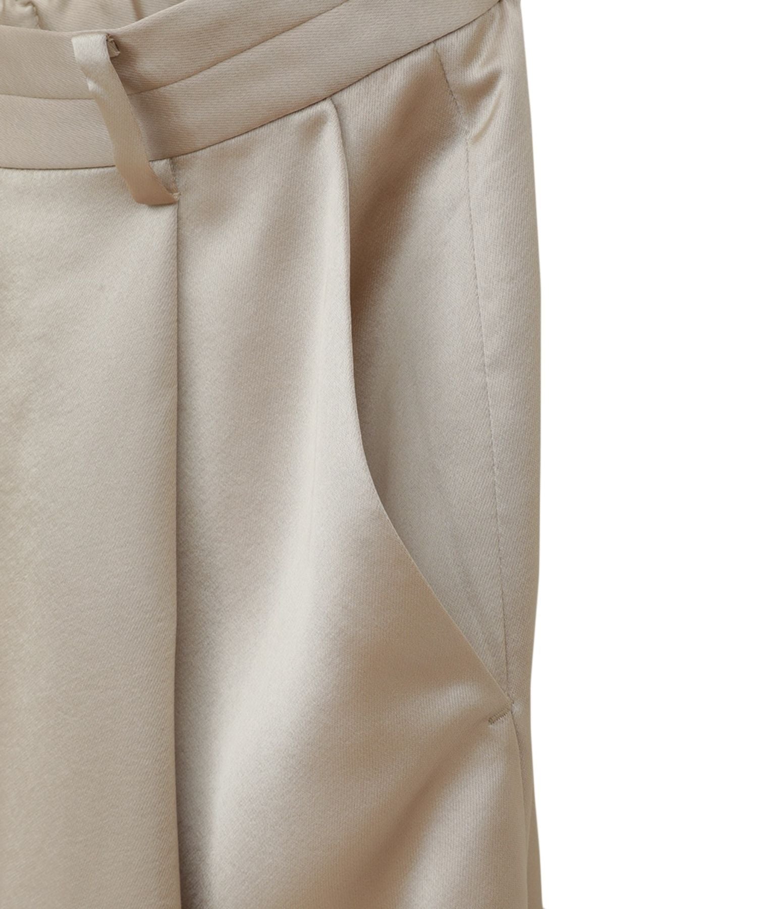Satin Slacks Pants