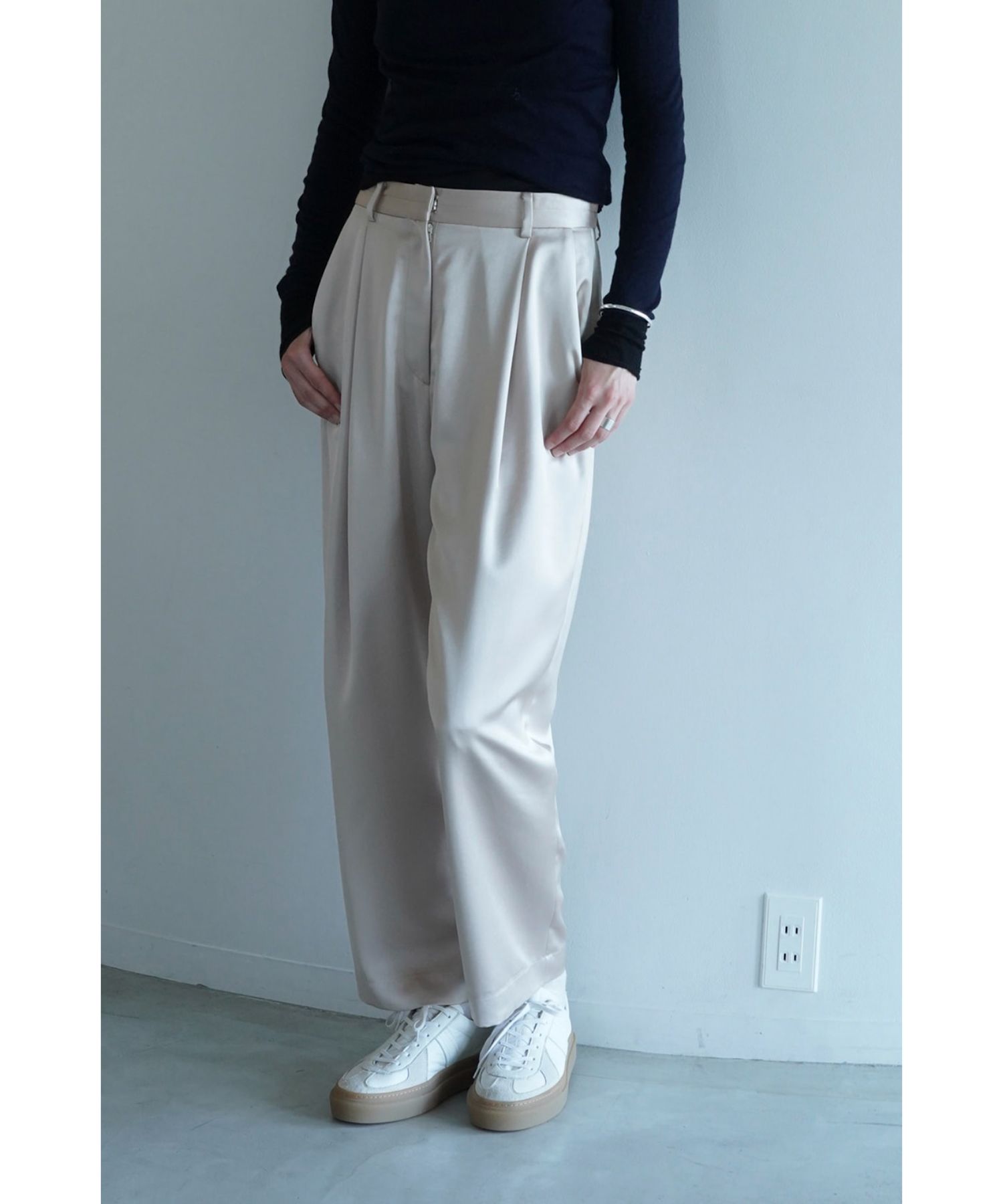 Satin Slacks Pants