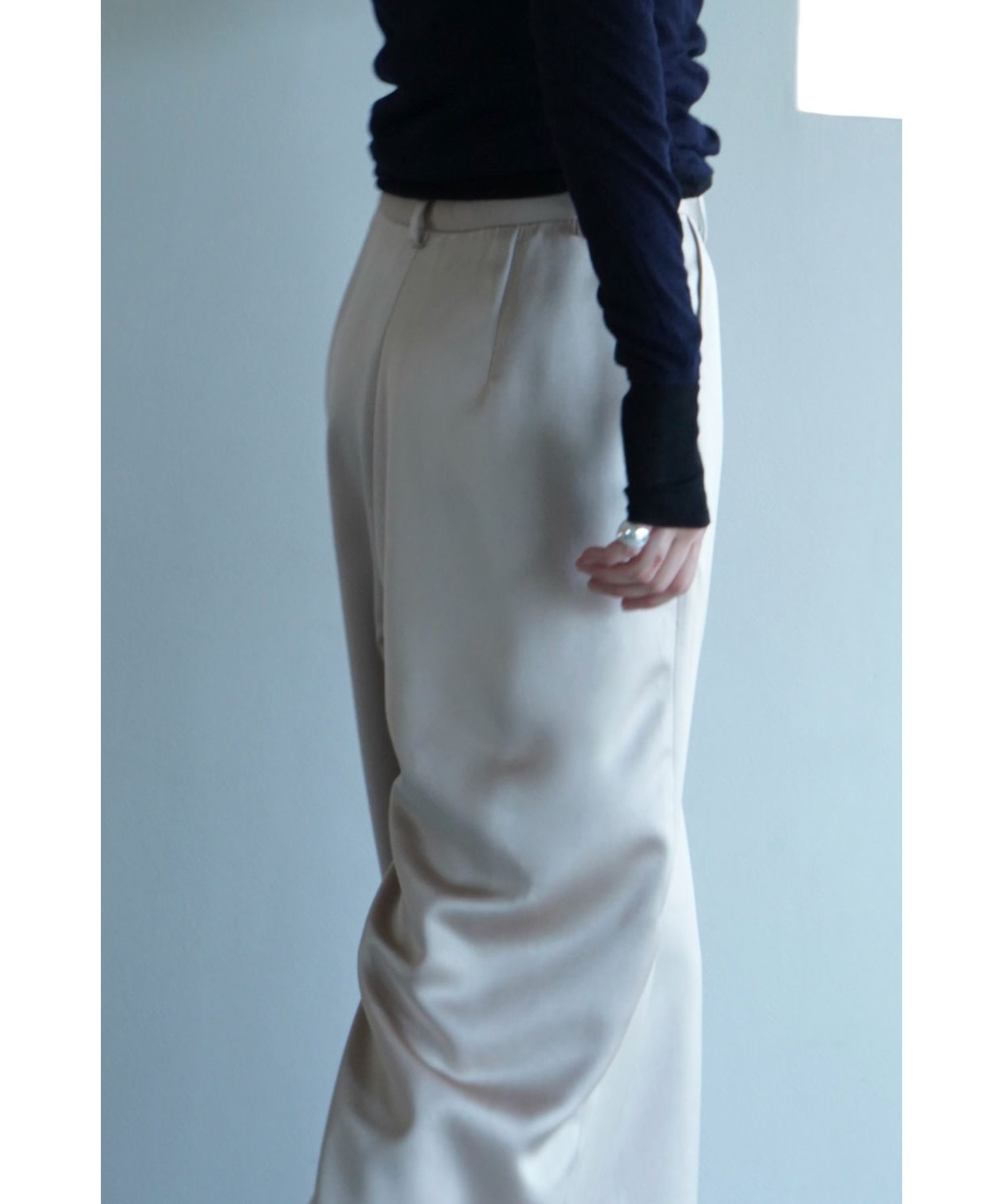 Satin Slacks Pants