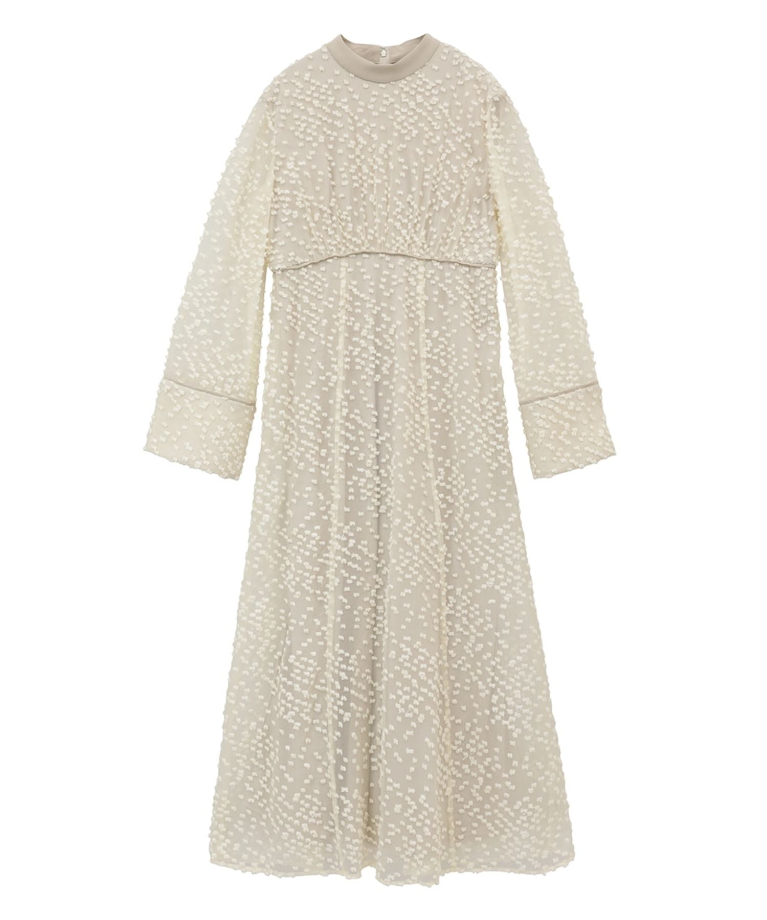 Snow Dot Jacquard Onepiece
