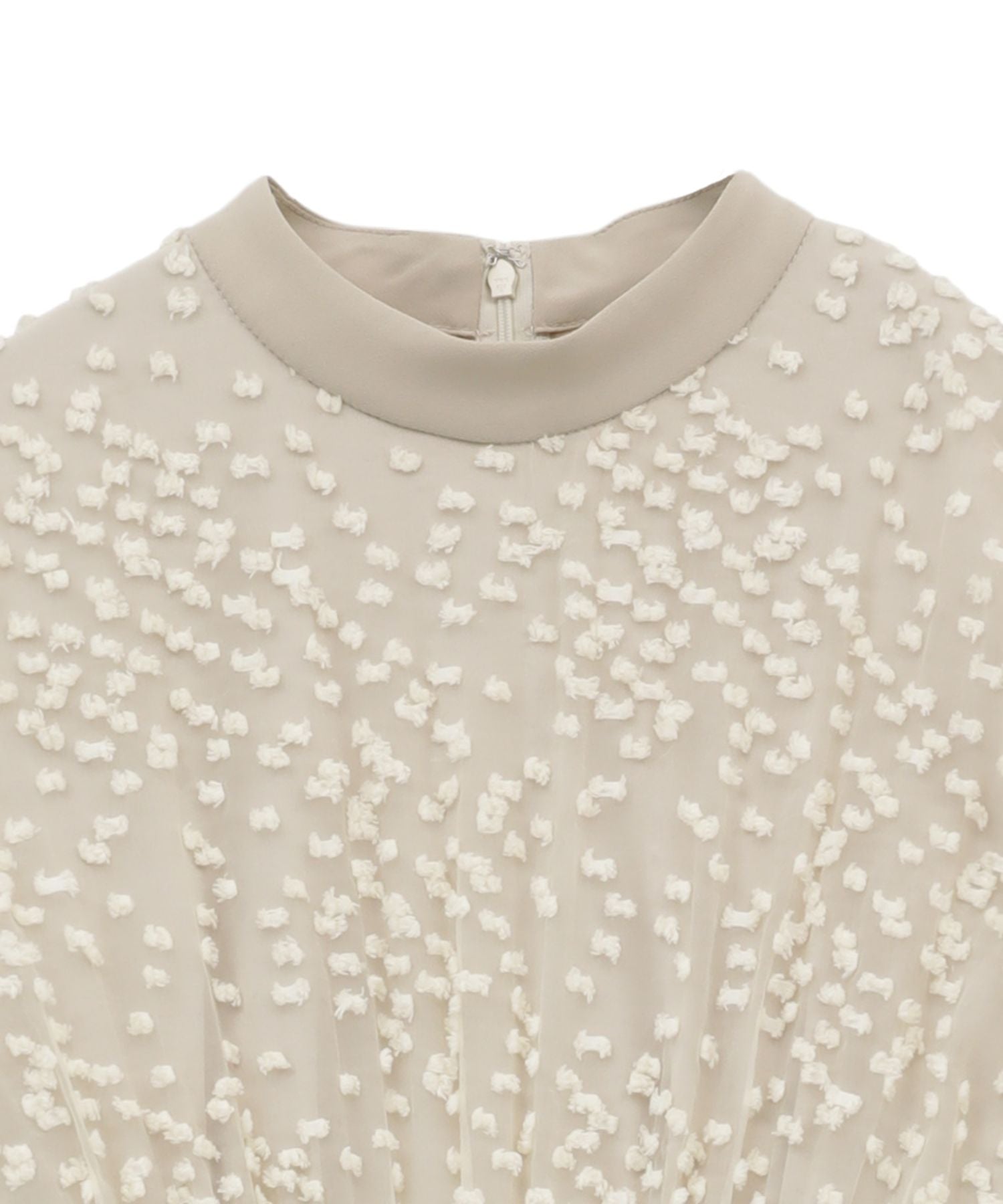 Snow Dot Jacquard Onepiece