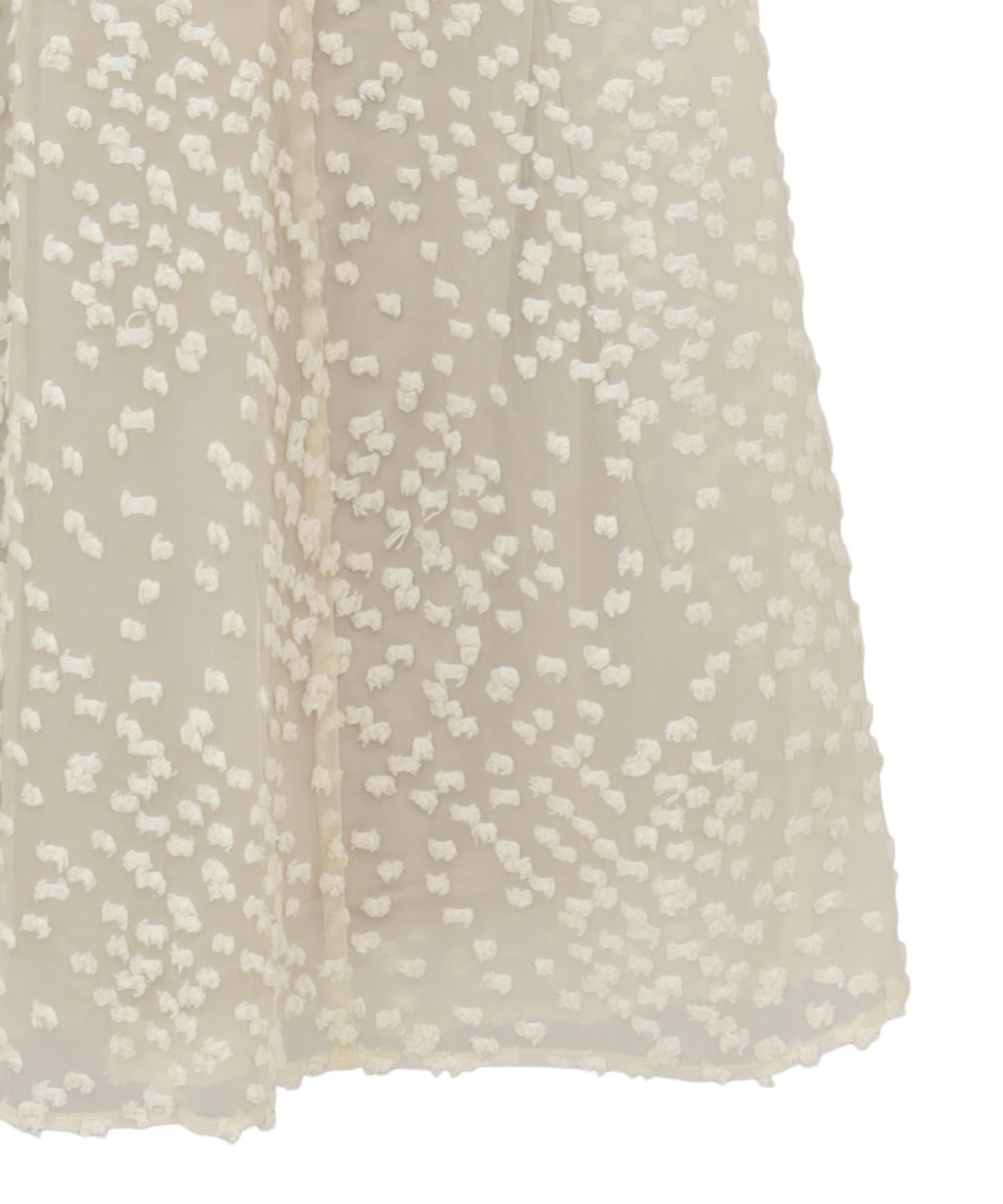 Snow Dot Jacquard Onepiece