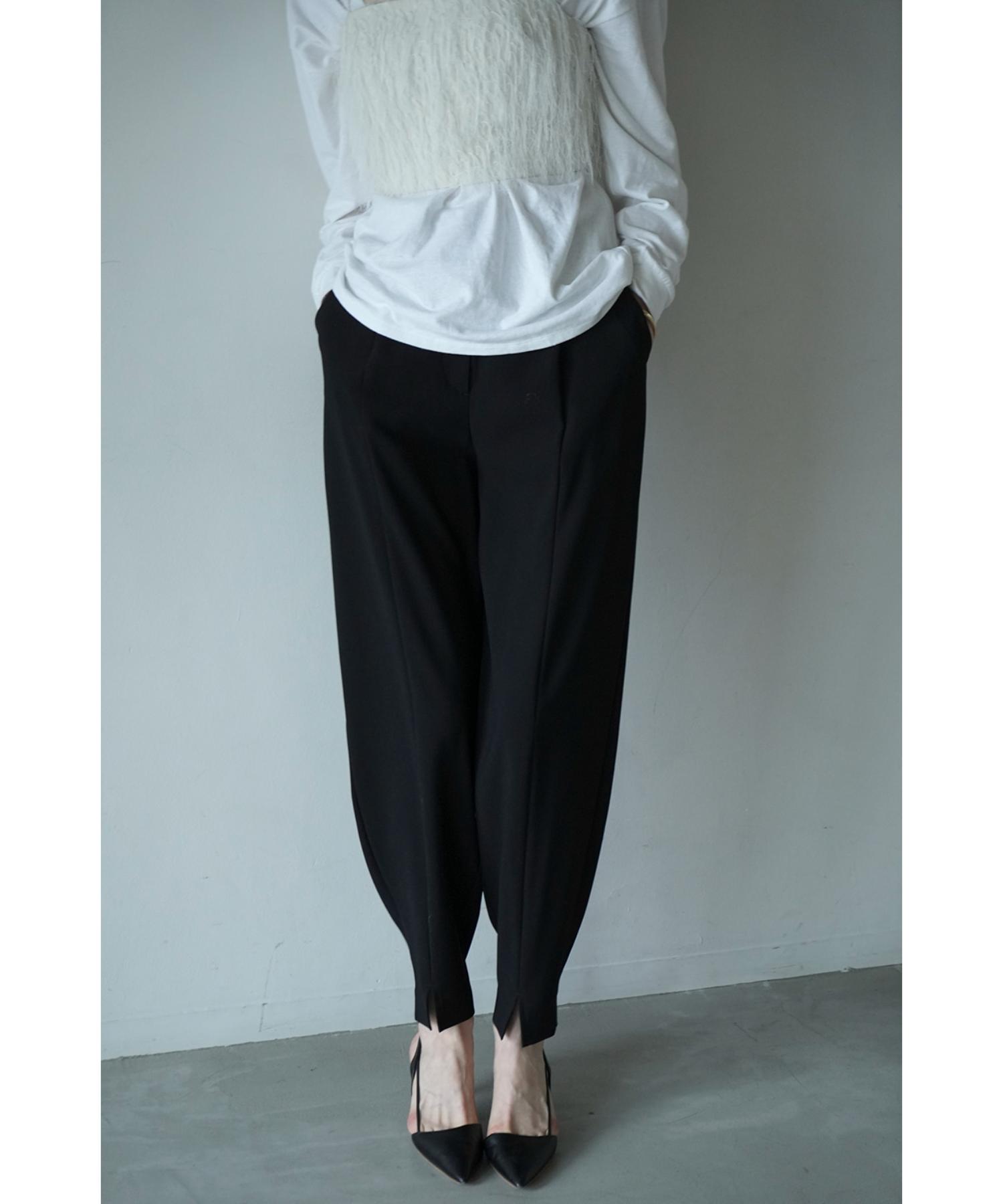 SLIT HEM BALLOON PANTS