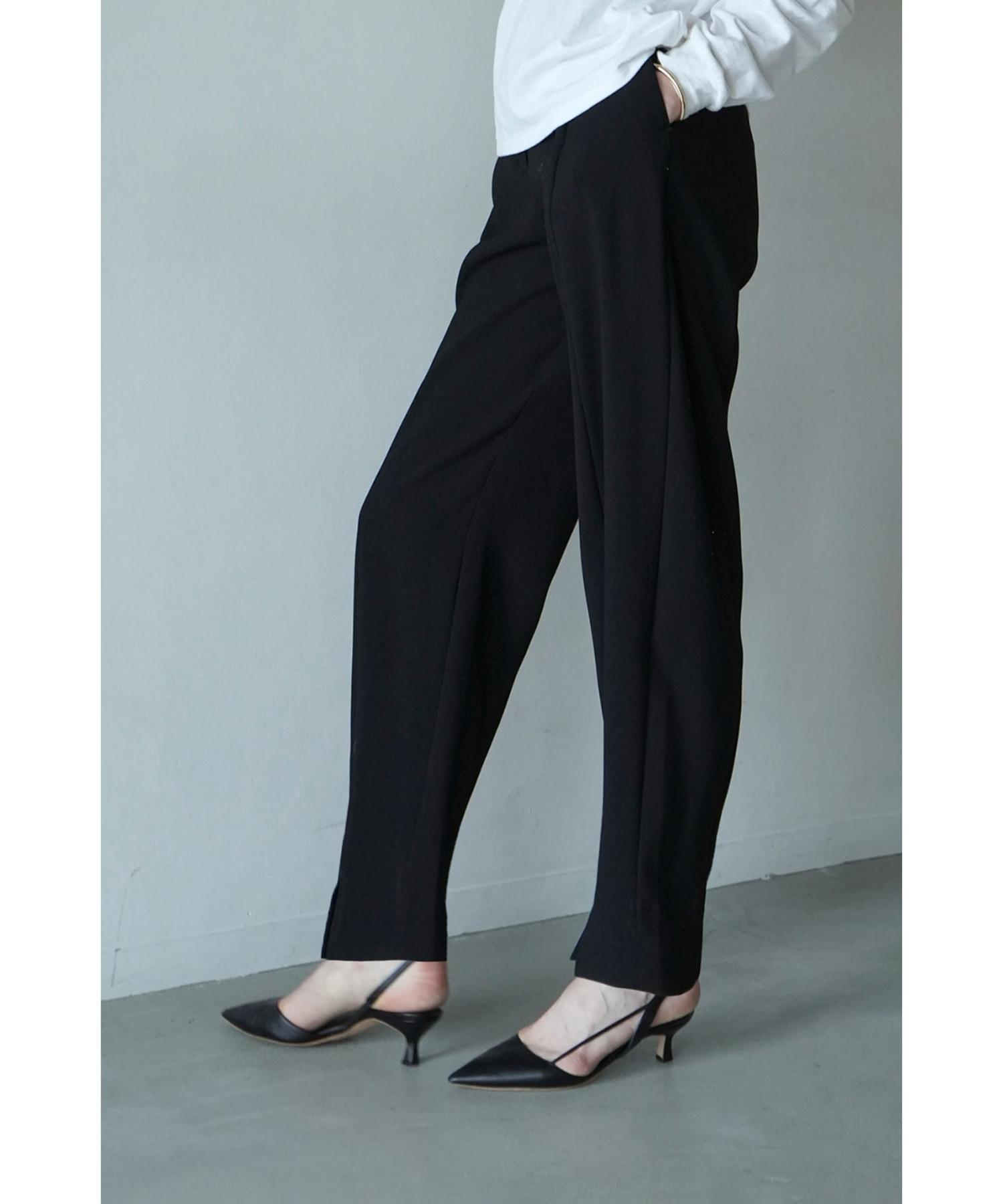 SLIT HEM BALLOON PANTS