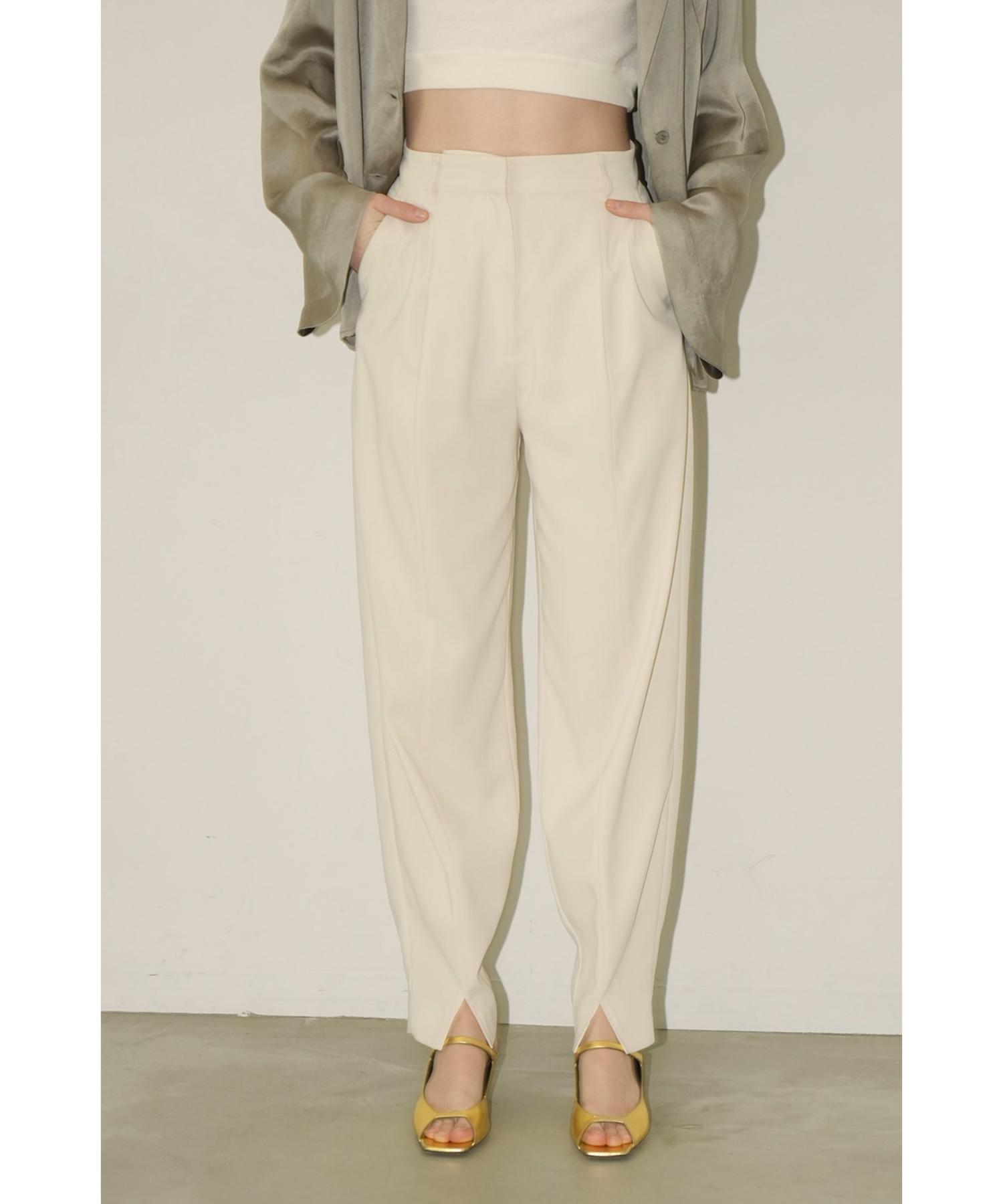 SLIT HEM BALLOON PANTS