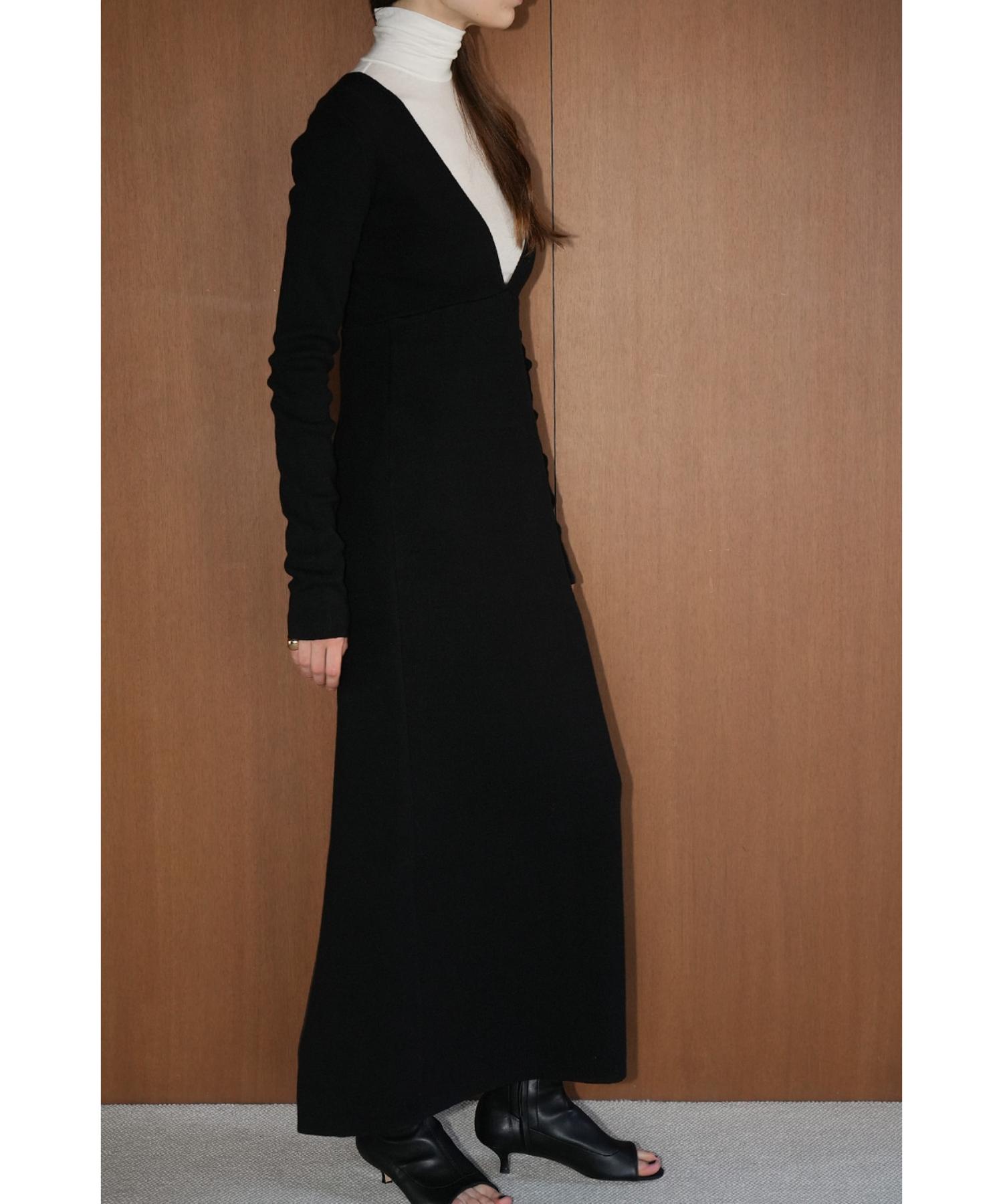 W FACE KNIT ONEPIECE