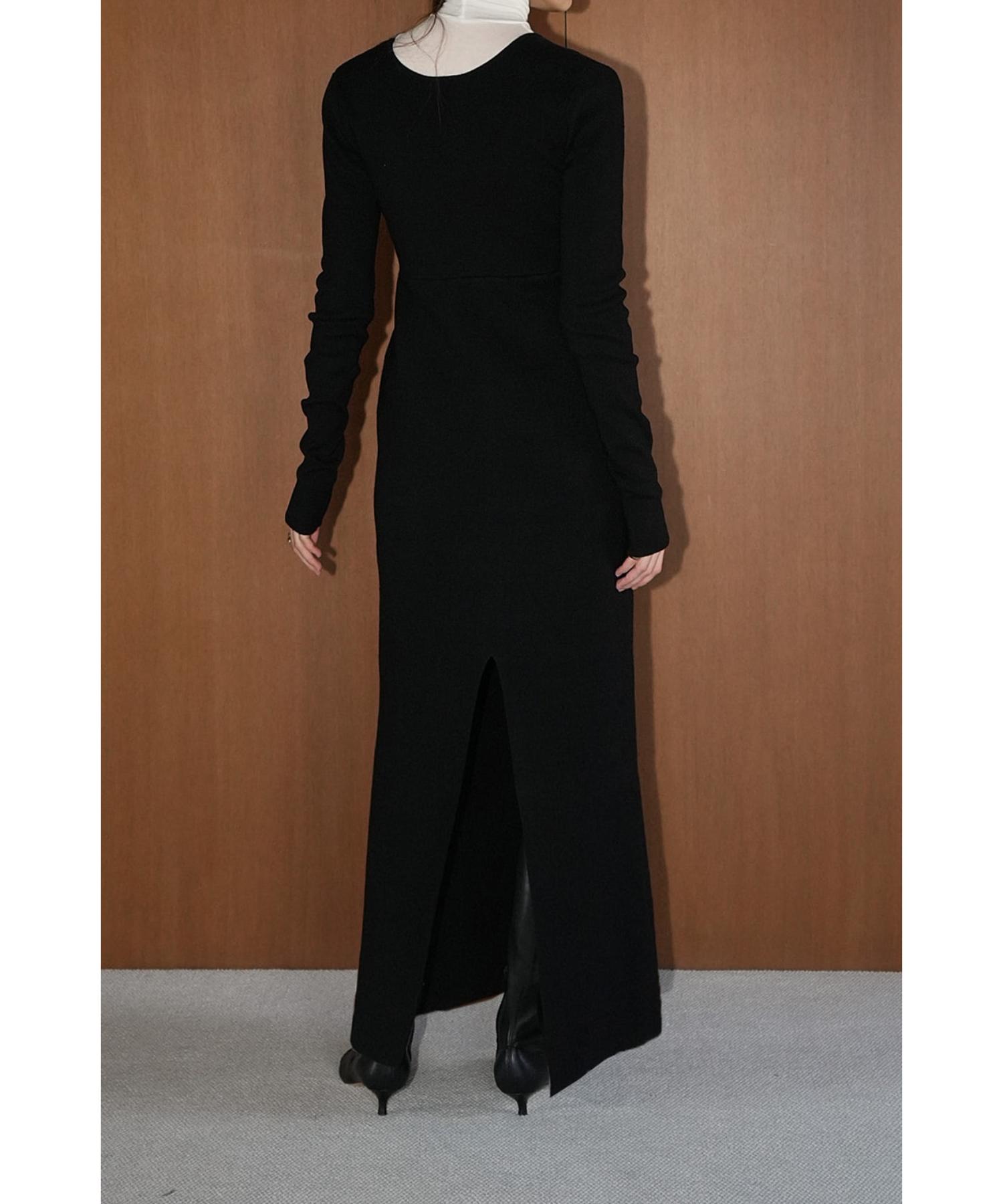W FACE KNIT ONEPIECE