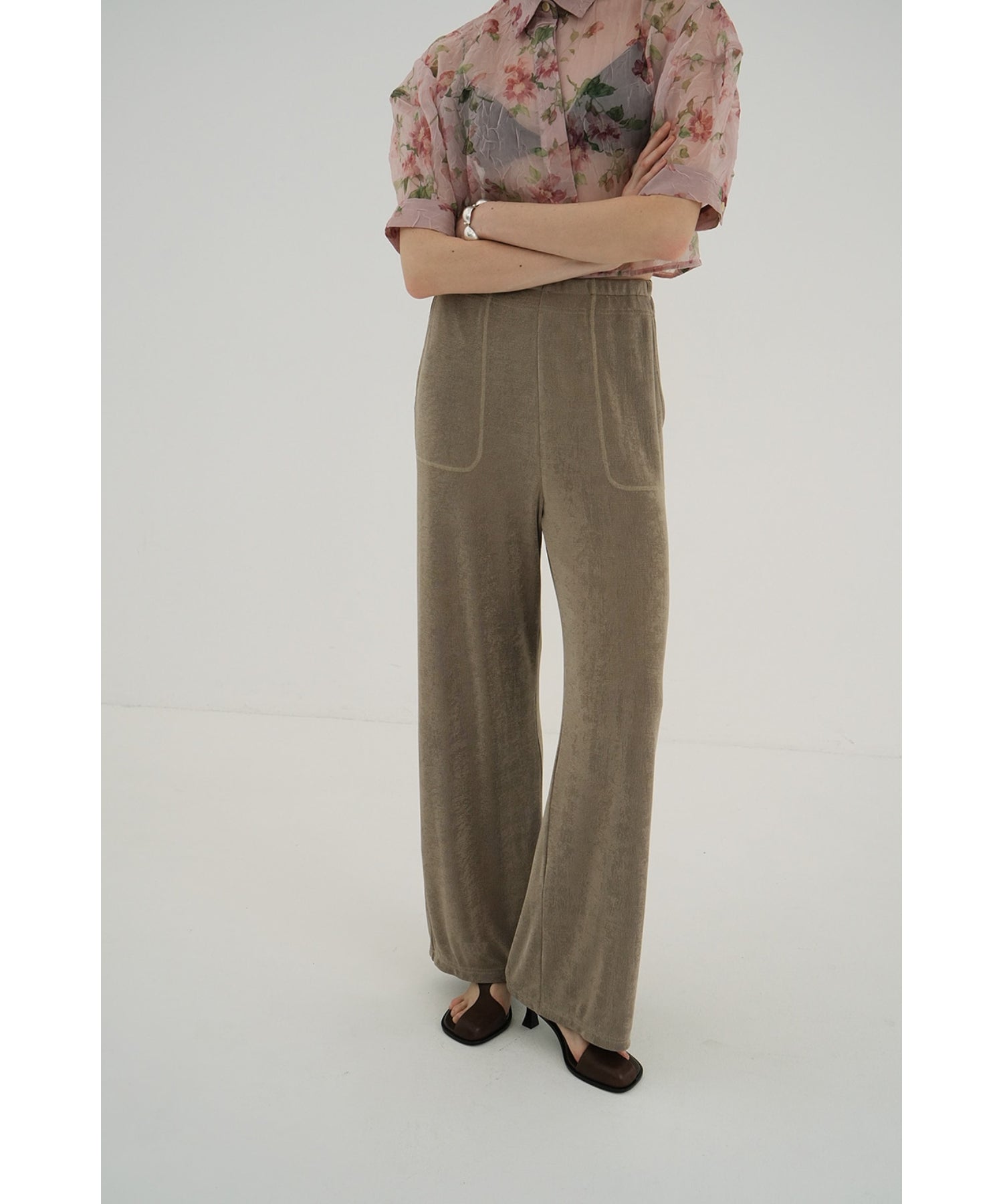 BRIGHT JERSEY PANTS