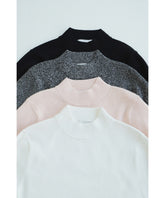 H/N RIB KNIT TOPS