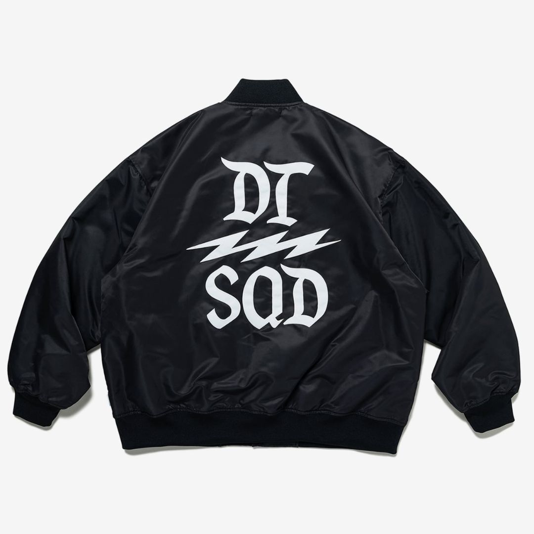 TEAM / JACKET / NYLON. TWILL. DSQD