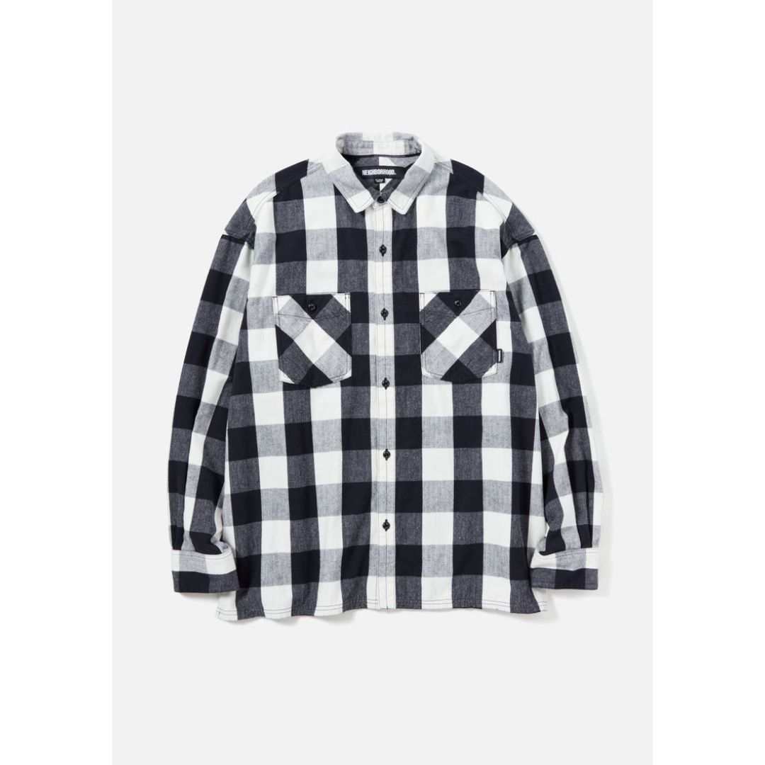 BUFFALO CHECK SHIRT LS