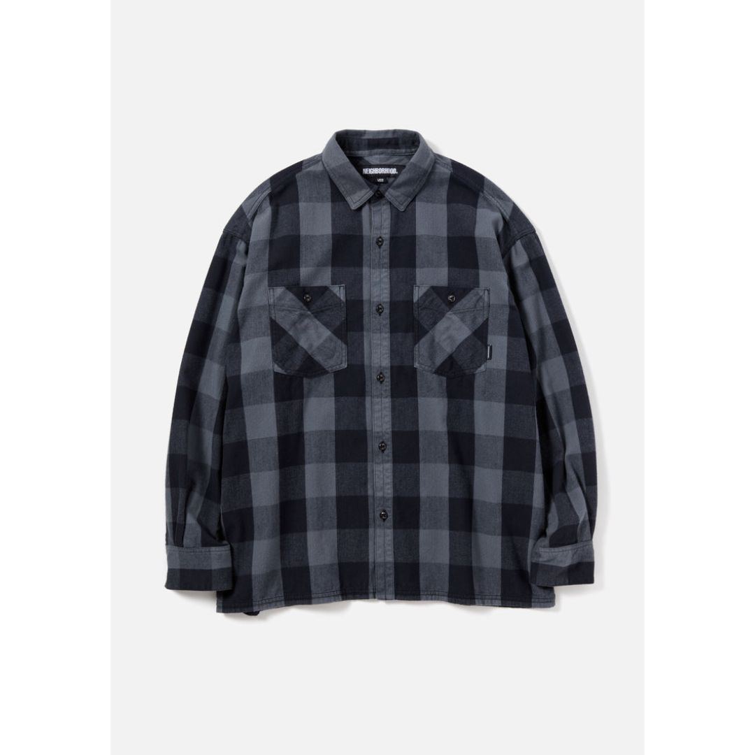 BUFFALO CHECK SHIRT LS