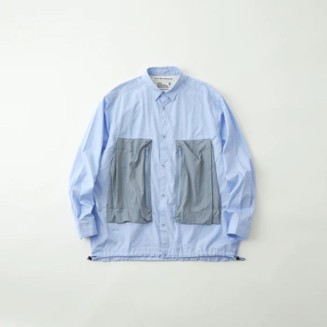 SHIRT WITH LARGE POCKETS - White Mountaineering (ホワイト 