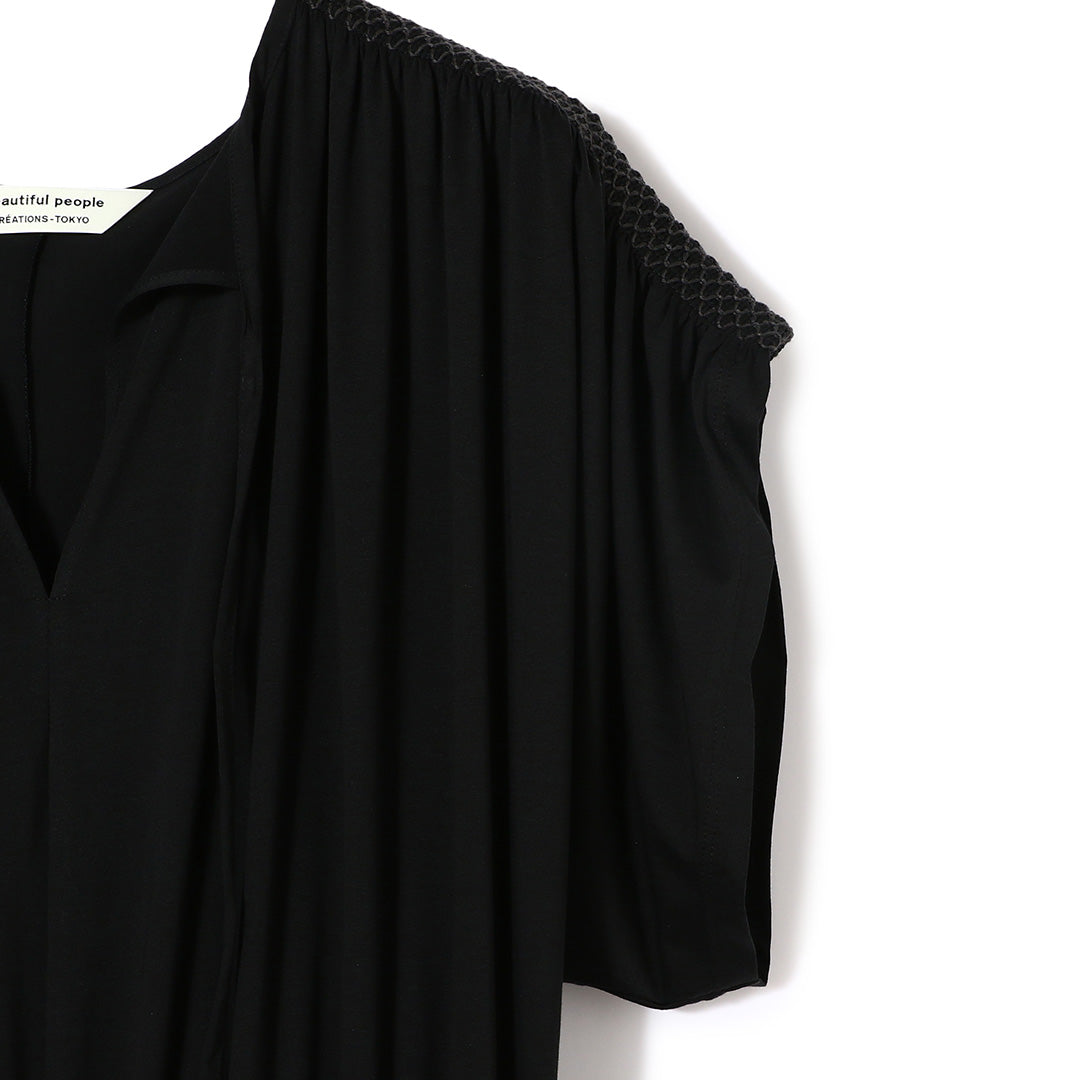 high gauge suvinpima smocking dress
