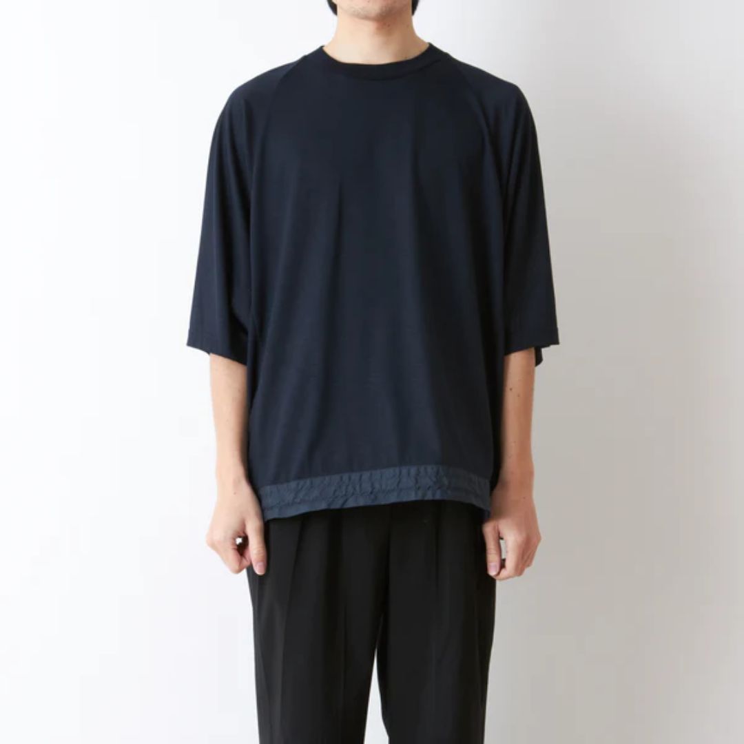OVERSIZED T-SHIRT WITH SHIRRING