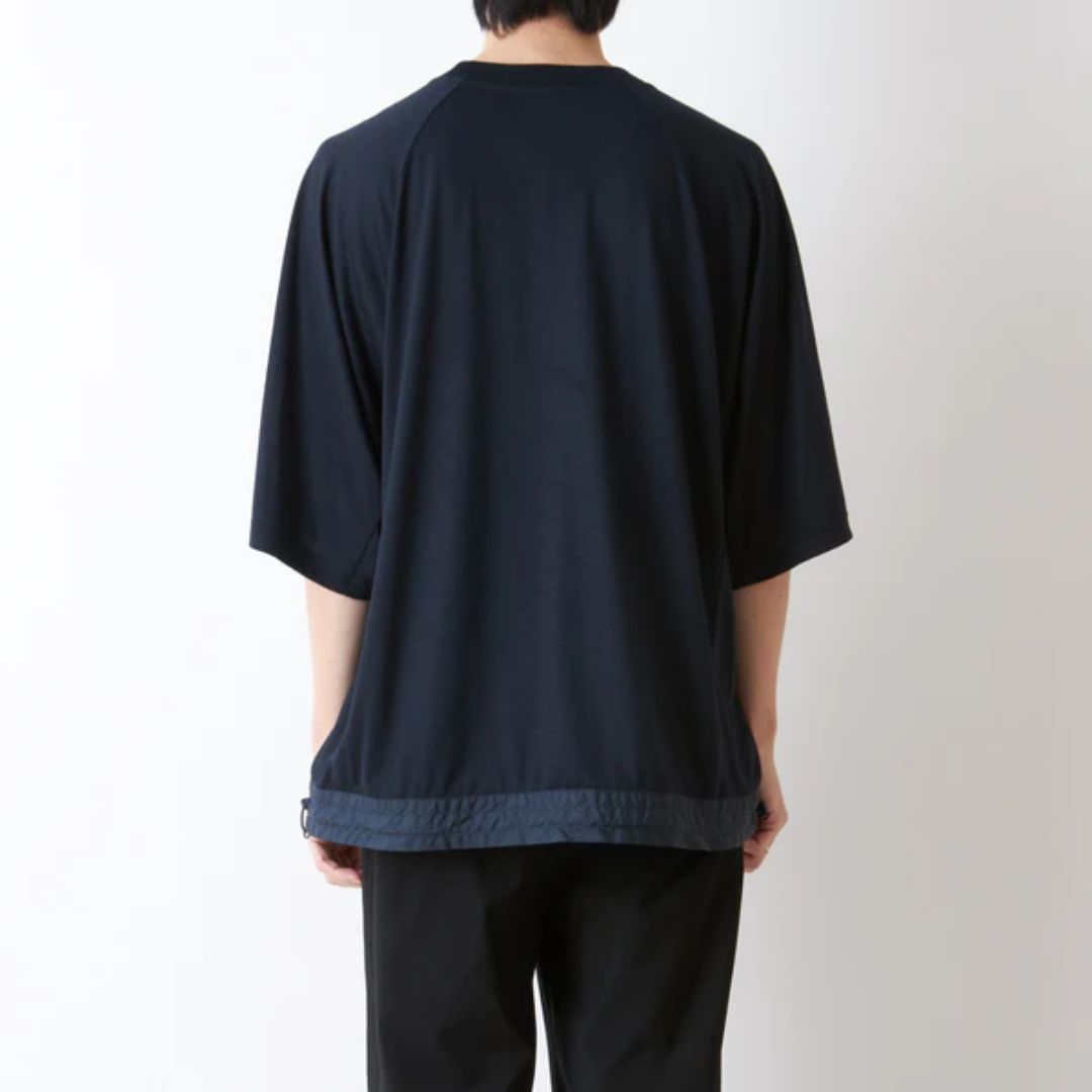OVERSIZED T-SHIRT WITH SHIRRING
