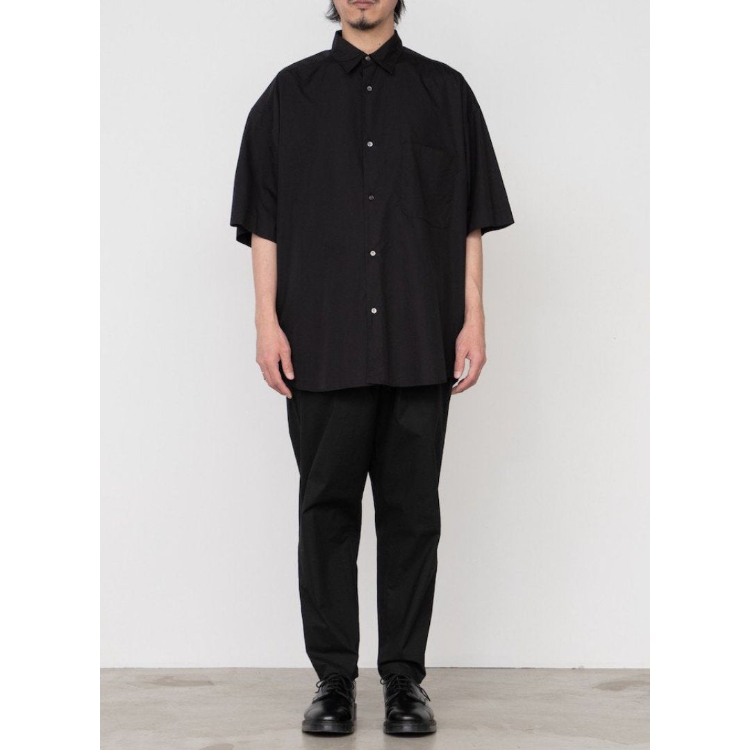 Broad S/S Oversized Regular Collar Shirt