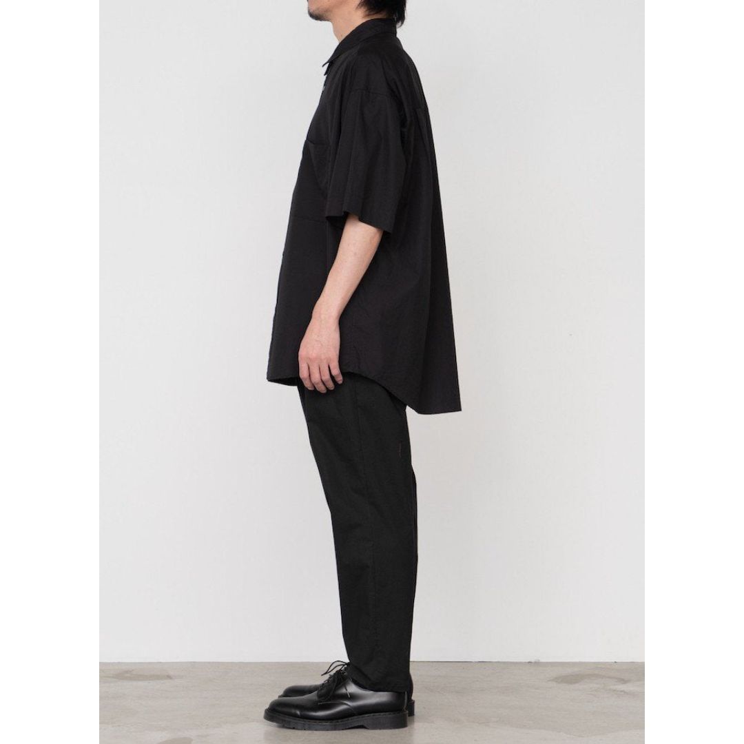 Broad S/S Oversized Regular Collar Shirt