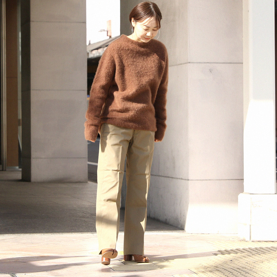 HIGH WAIST CHINO PT (N)