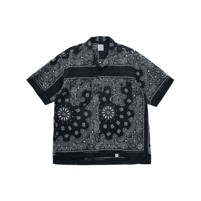 S/S PATCH WORKED BANDANA SHIRT "MONK"