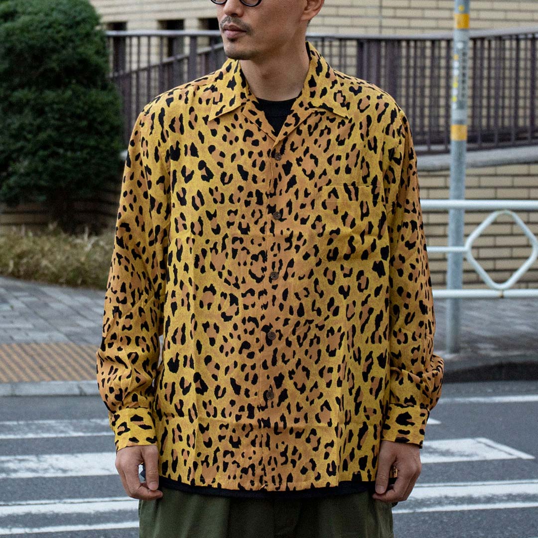 LEOPARD OPEN COLLAR SHIRT - WACKO MARIA (ワコマリア) - tops (トップス) | FIGURE  ONLINE (フィギュアオンライン) 【公式通販】