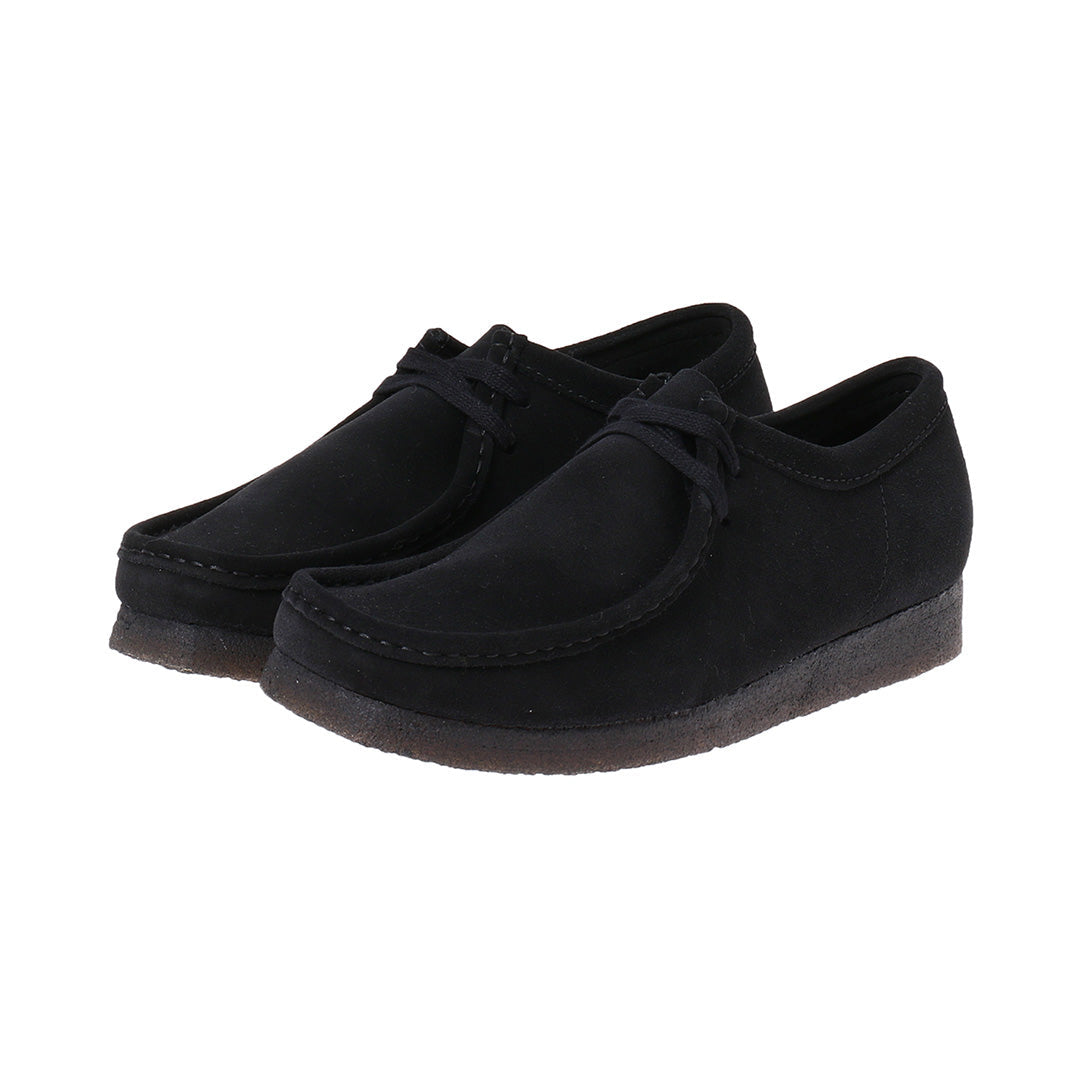 Wallabee Black Suede