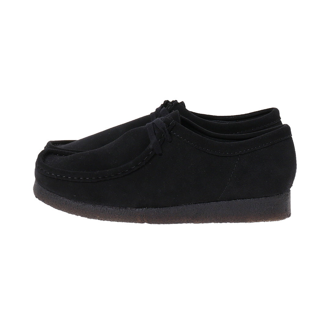 Wallabee Black Suede