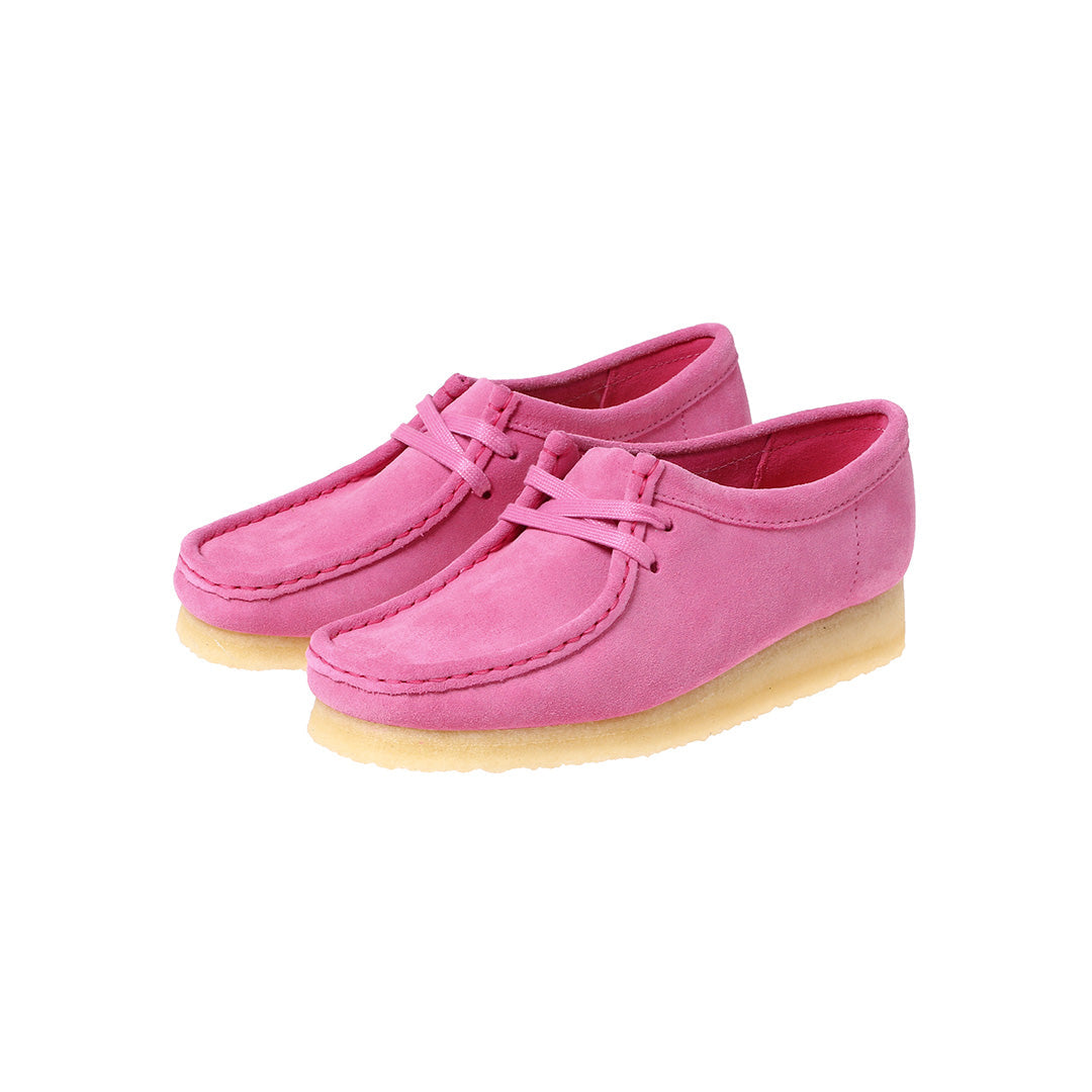 Wmns Wallabee. Pink Suede
