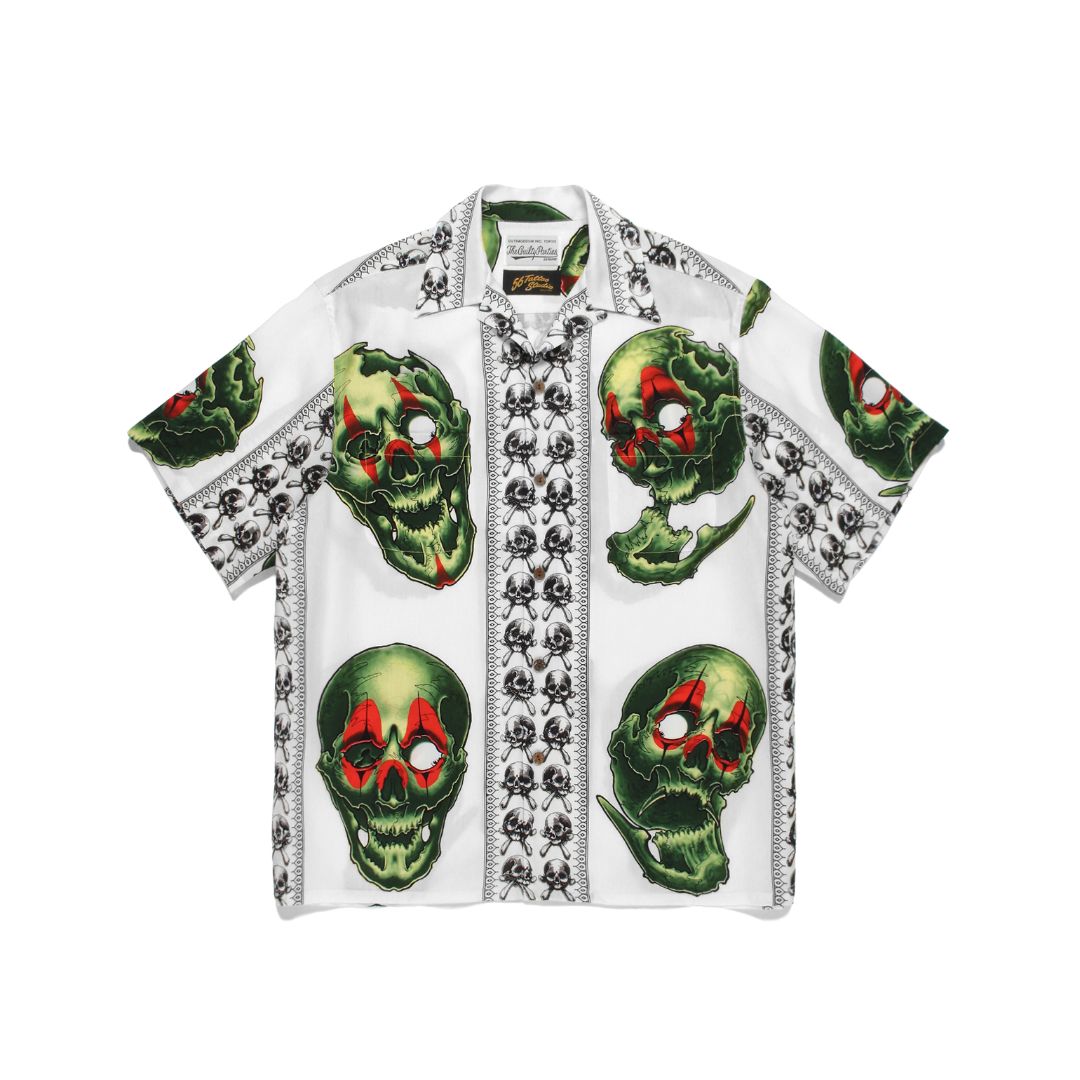 56 TATTOO STUDIO/S/S HAWAIIAN SHIRT - WACKO MARIA (ワコマリア