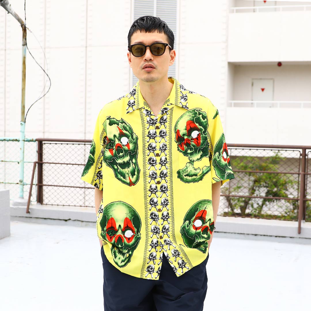 56 TATTOO STUDIO/S/S HAWAIIAN SHIRT - WACKO MARIA (ワコマリア) - tops (トップス) |  FIGURE ONLINE (フィギュアオンライン) 【公式通販】