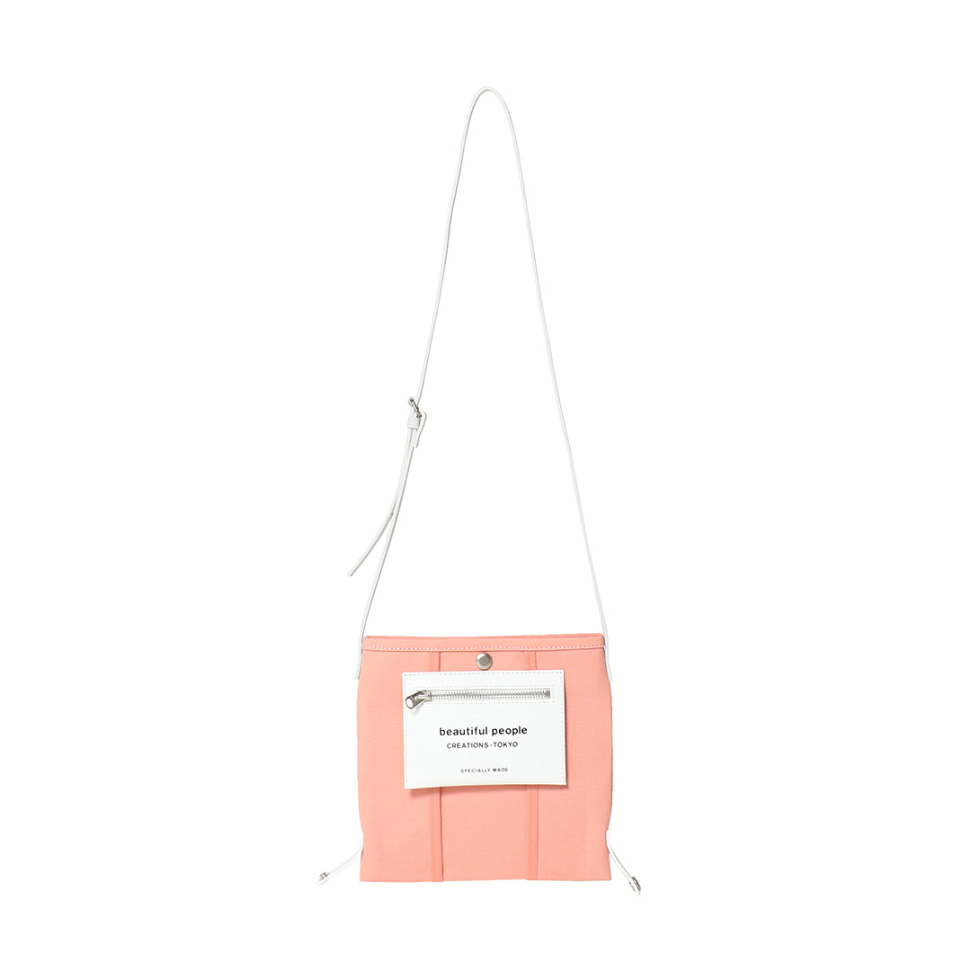 lining logo pocket mini shoulder bag