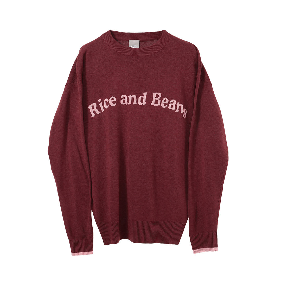 RICE AND BEANS KNITTED JUMPER