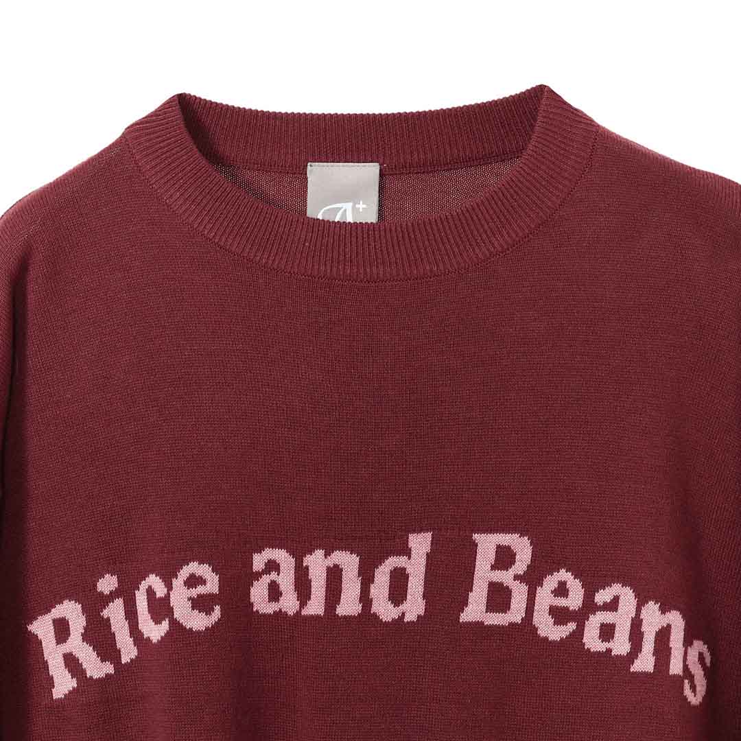 RICE AND BEANS KNITTED JUMPER