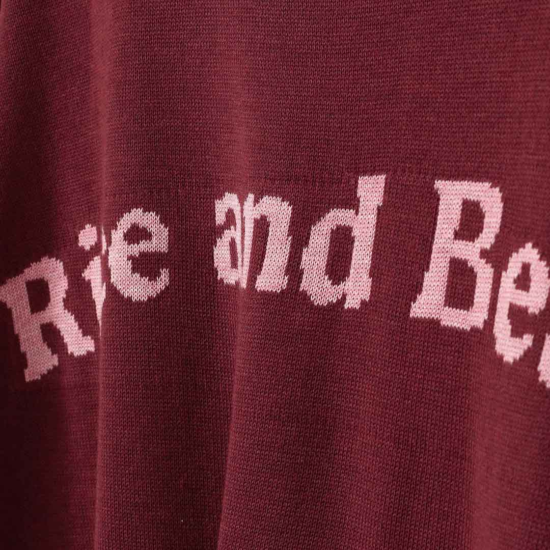 RICE AND BEANS KNITTED JUMPER