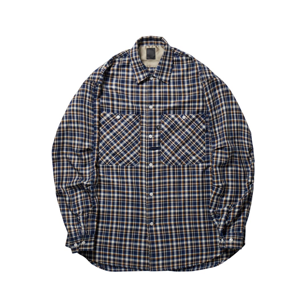 Tech Camp-Collar Shirts Jacket